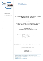 Suitability evaluation of suspension system based on test results