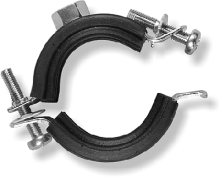 TWO-SCREW PIPE CLAMP CLIP