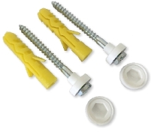 SET OF SCREW-BOLTS FOR FIXING OF CLOSET AND BIDET