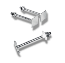 SET OF SCREW-BOLTS FOR WASH-BASIN AND HOT WATER BOILER THROUGH WALL