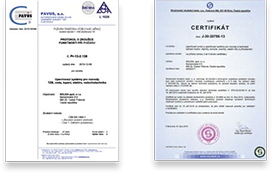 certifikáty
